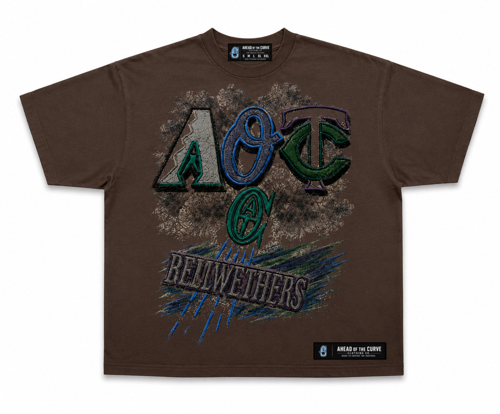 AOTC Bellwether League Tee – Chocolate Brown