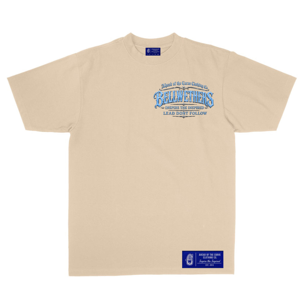 AOTC Lucky Roll Carolina Blue TEE - Beige