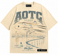 Blue Angels Over San Diego Tee- Beige
