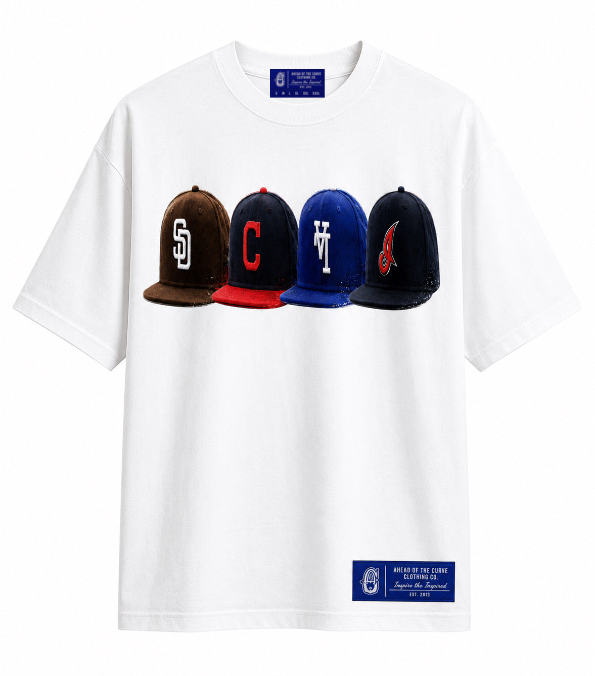 SD CALI CAP Unity Tee - White