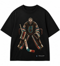 Mad Hockey Goalie Tee - Blk