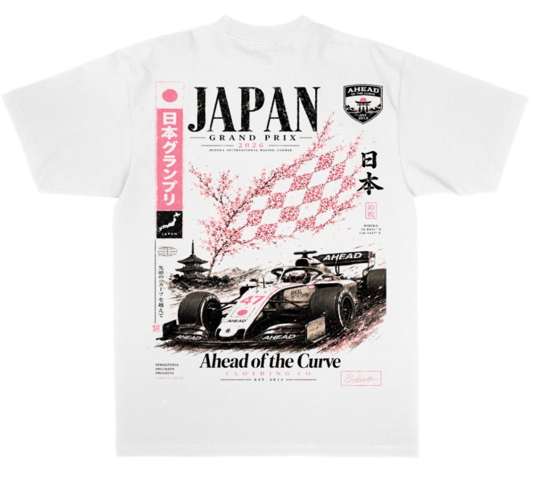 AOTC F1 Japan Grand Prix 2026 Tee- White