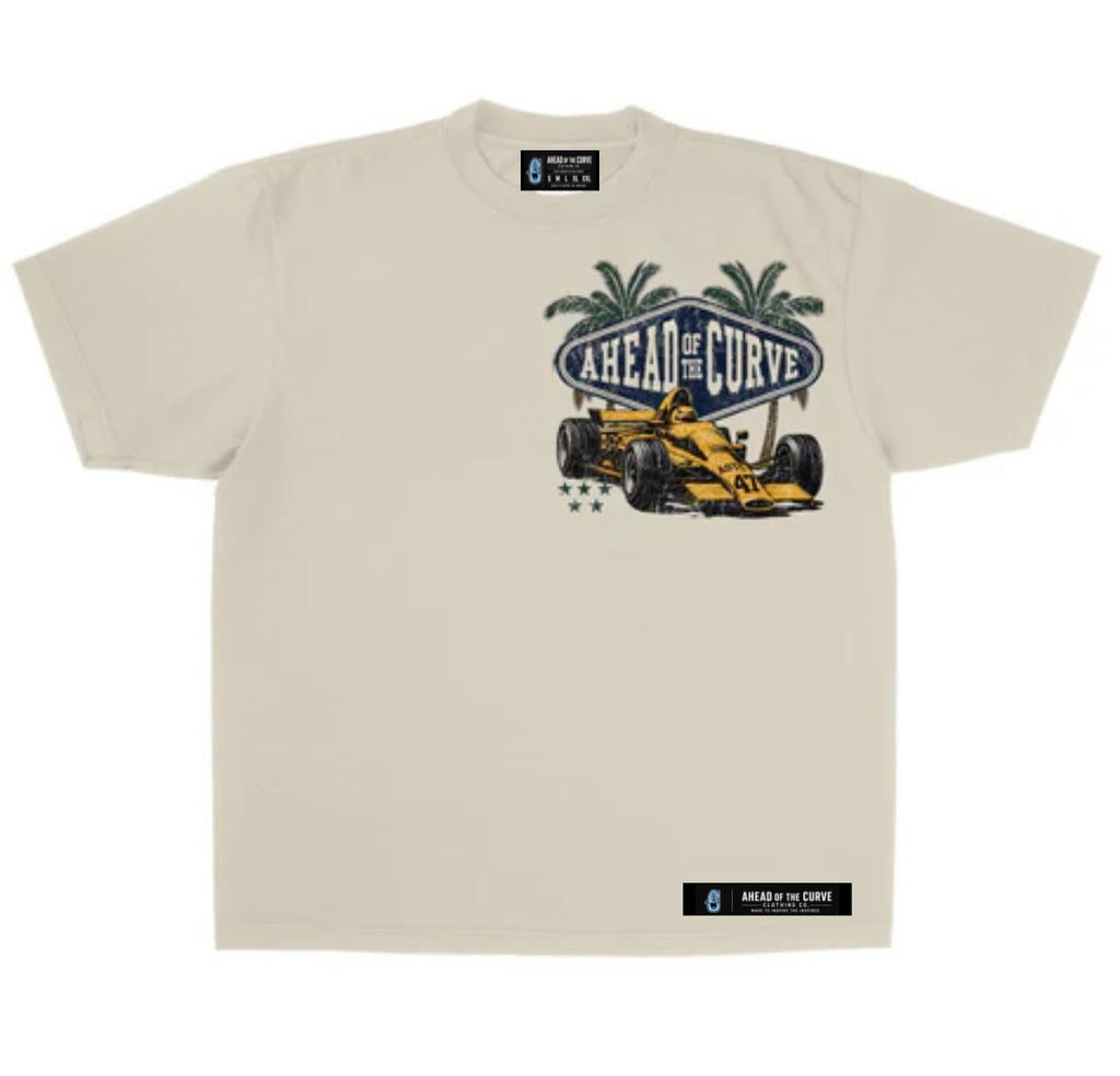 AOTC Palm Circuit Tee – Sand