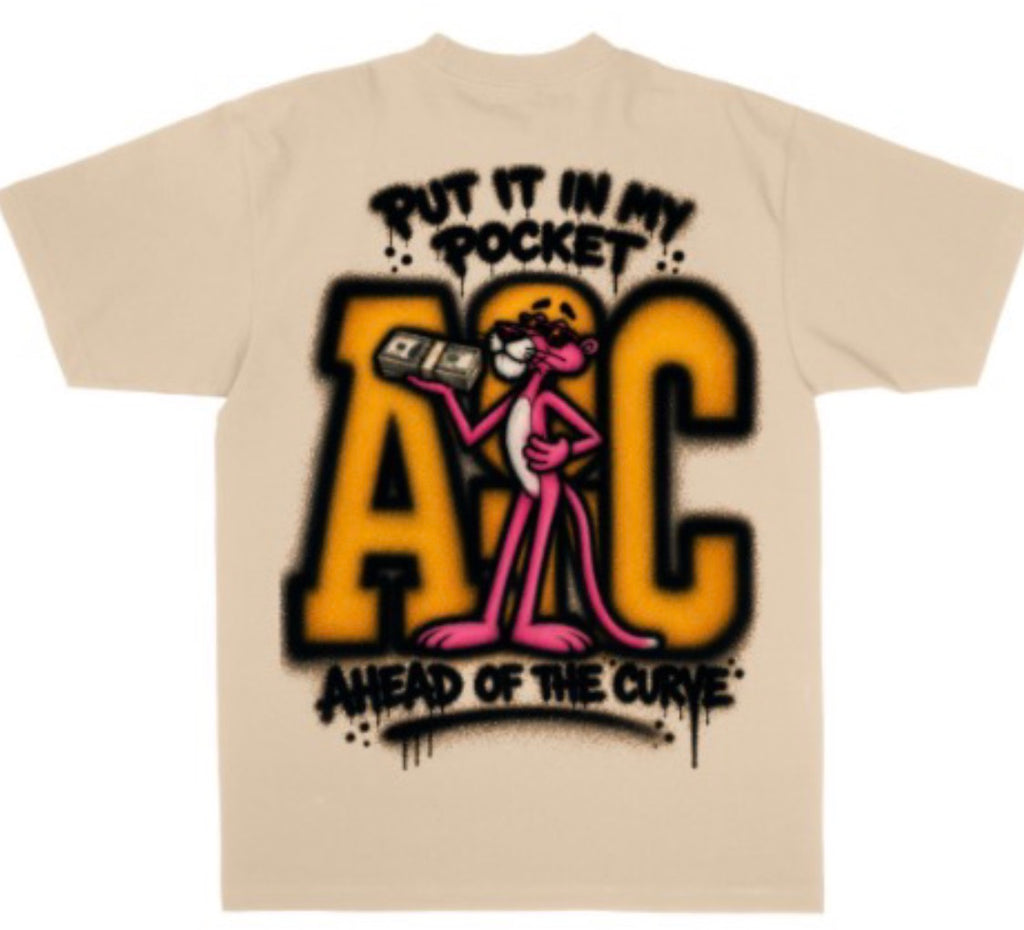 AOTC “Put it in my Pocket” Tee- Sand